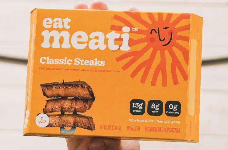 Meati steak packaging