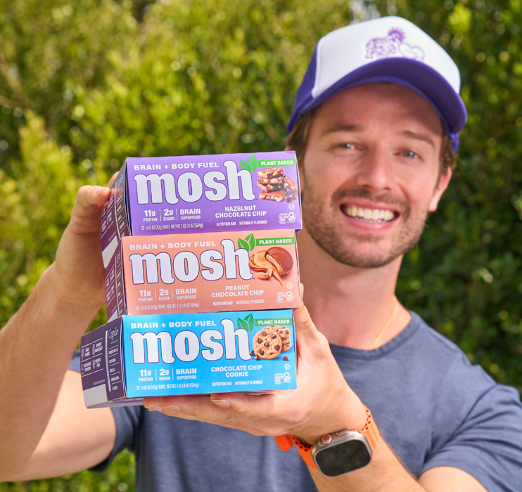 Mosh Plant-Based Bar Collection Launch June 17 2025