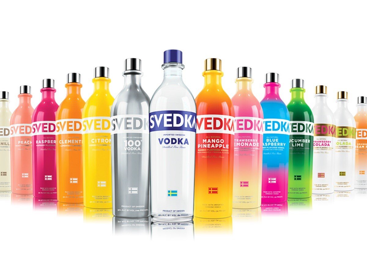 Svedka Bottle Lineup