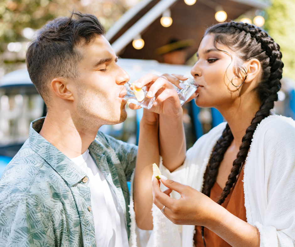 man-and-woman-drinking-tequila-shots